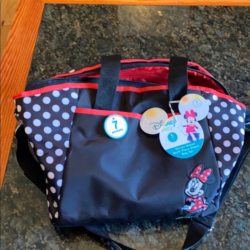 NWT Minnie Mouse Diaper bag